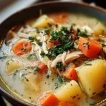 Comforting Chicken Potato Soup