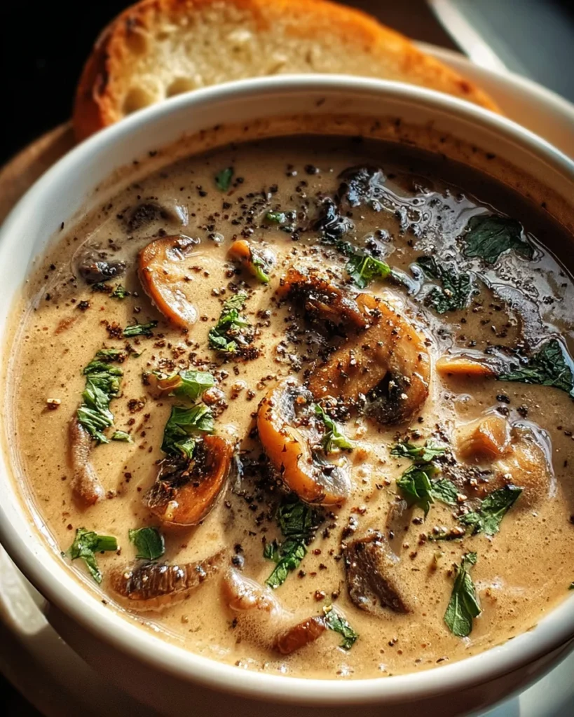 Creamy Mushroom Soup Recipe - Perfect Comfort Food