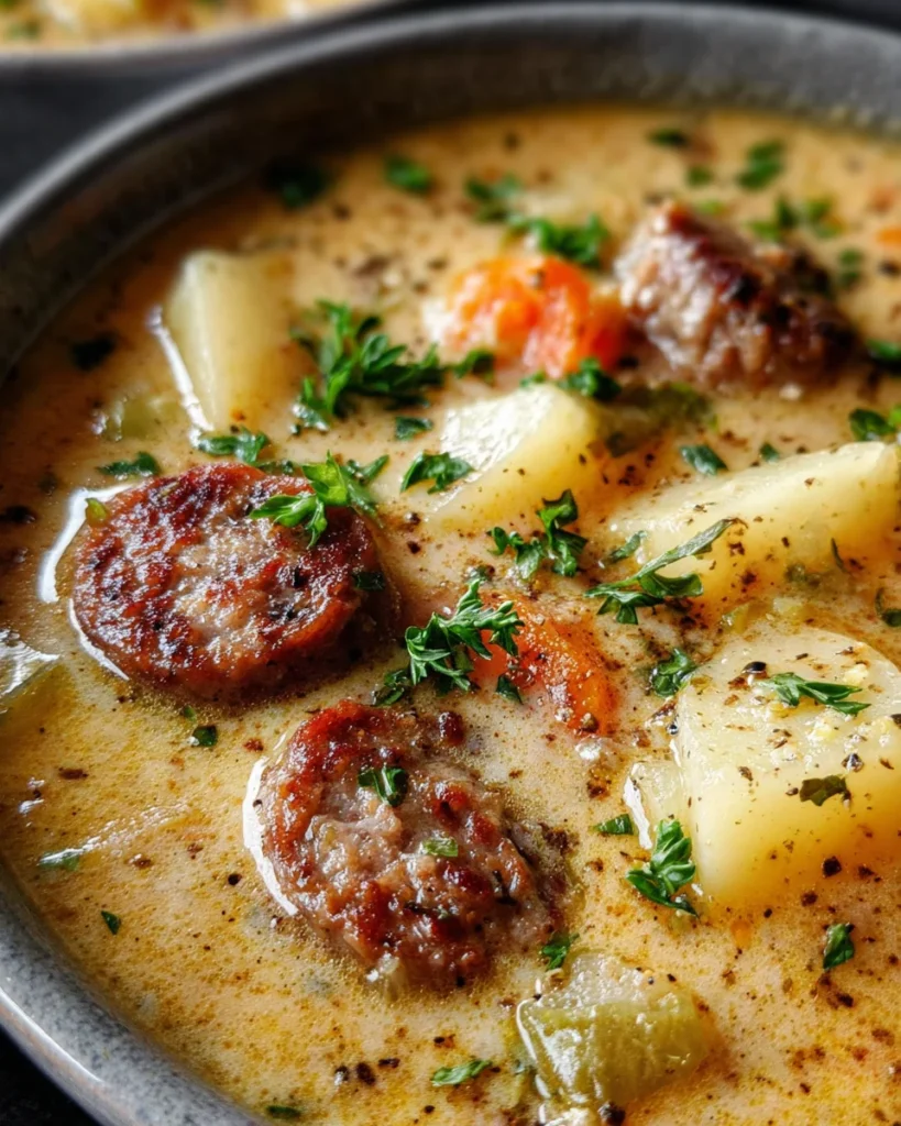 Creamy Sausage Soup