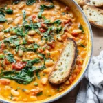 Creamy Tomato White Bean Stew