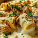 Decadent Creamy Alfredo Lasagna Soup