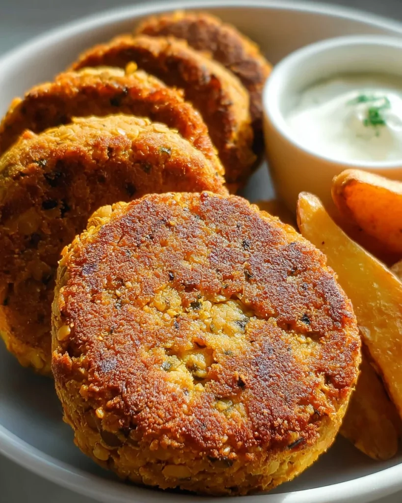 Easy 6-Ingredient Lentil Burgers