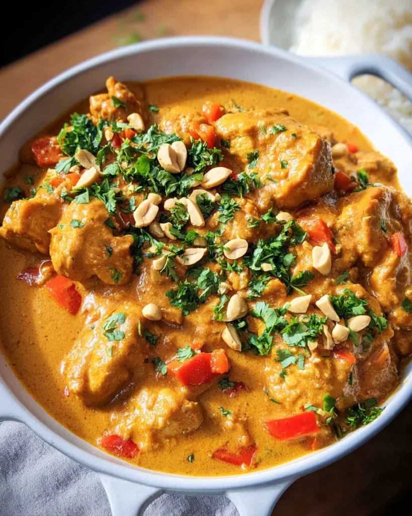 Easy Peanut Butter Chicken Curry Recipe