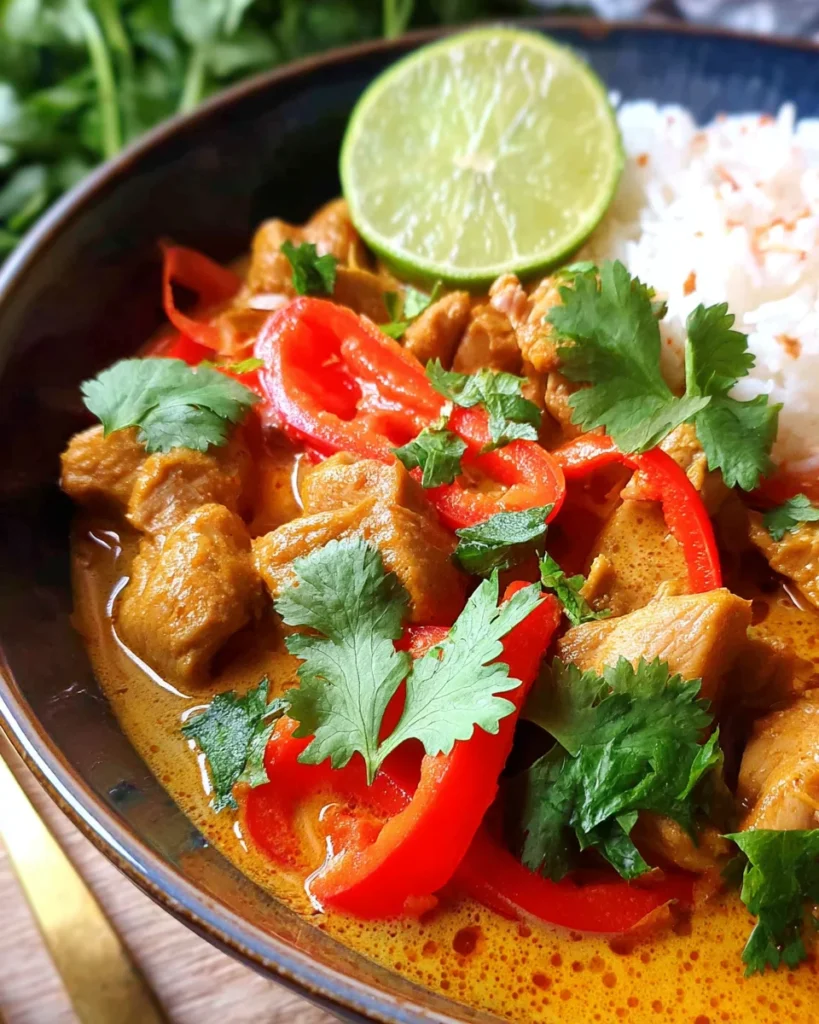 Easy Thai Red Chicken Curry