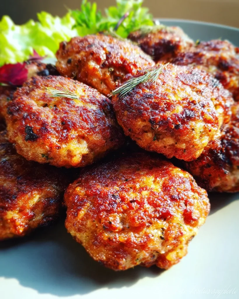 Fried Meatballs (Romanian Chiftele)