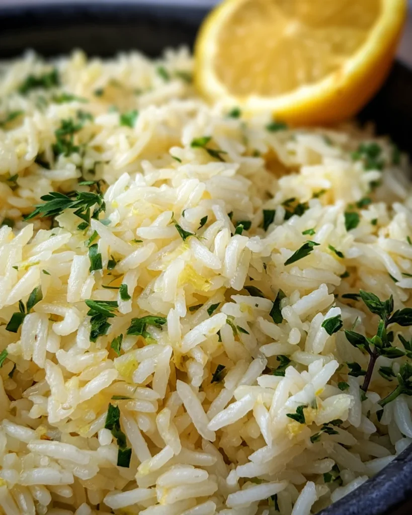 Greek Lemon Rice