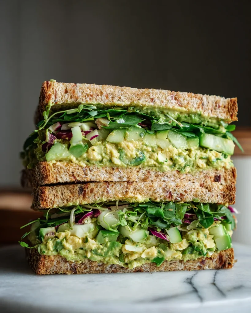 Green Goddess Salad Sandwich
