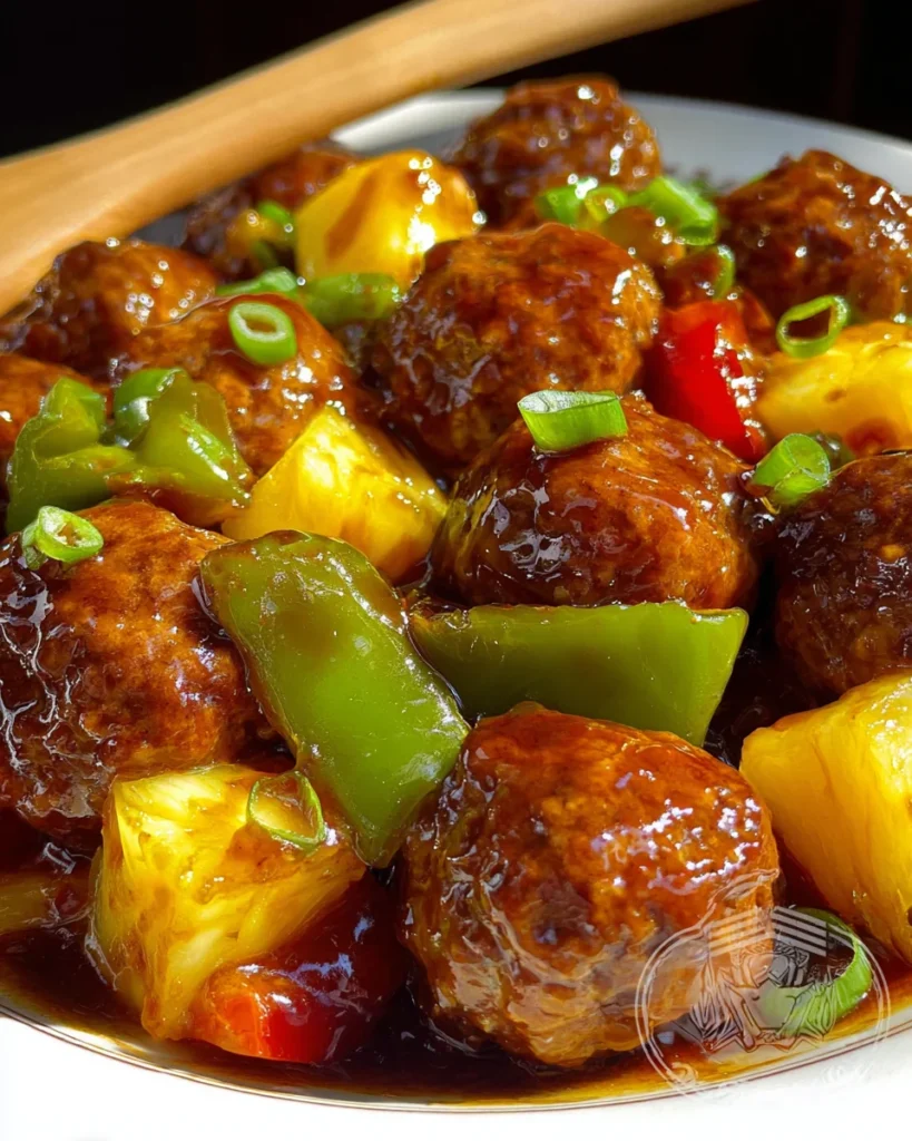 Hawaiian Meatballs