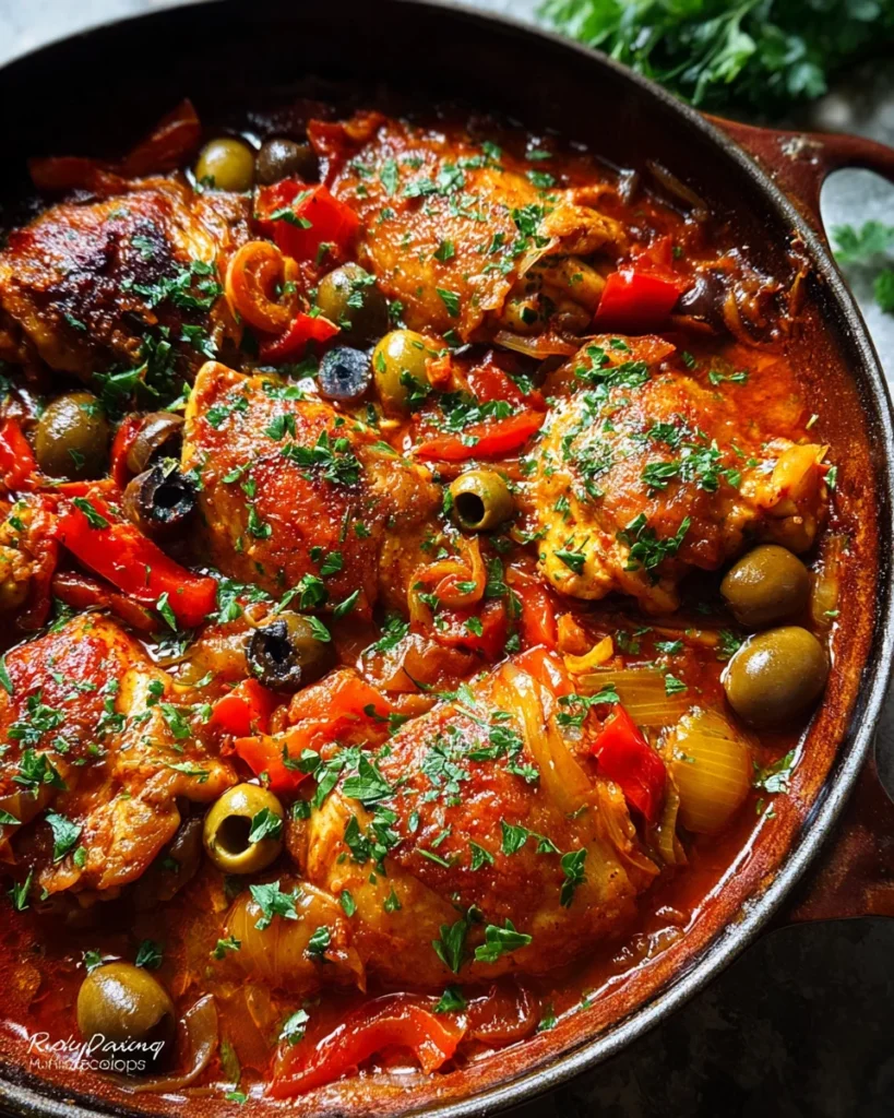 Italian Chicken Cacciatore Recipe