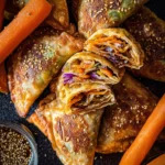 Knusprige Gemüsetaschen (veganes Rezept)