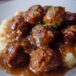 Meatballs and Gravy