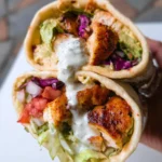 Mediterranean Chicken Wrap