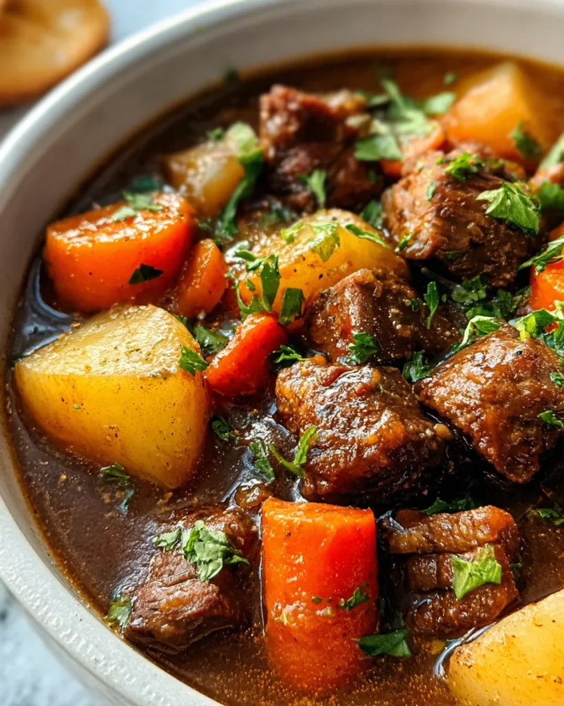 Old Fashioned Beef Stew Recipe