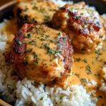 Savory Smothered Chicken and Rice: Cozy Comfort in Every Bite