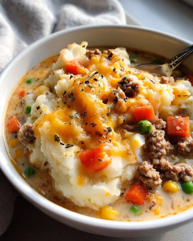 Shepherd’s Pie Soup Recipe