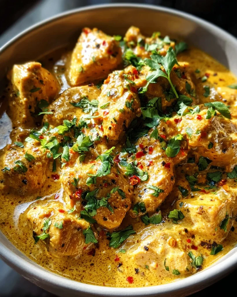 Slow Cooker Chicken Korma Recipe
