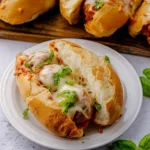 Slow Cooker Meatball Sandwiches