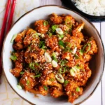 Sticky Sesame Cauliflower