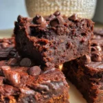 Super Fudgy Vegan and Gluten Free Sweet Potato Brownies