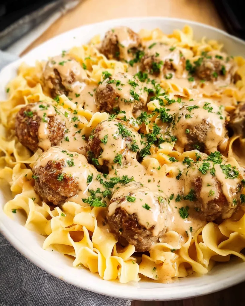 Swedish Meatball Casserole