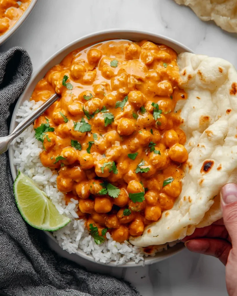 The Best Vegan Butter Chickpeas