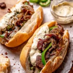 Vegan Philly Cheesesteaks (with Seitan!)