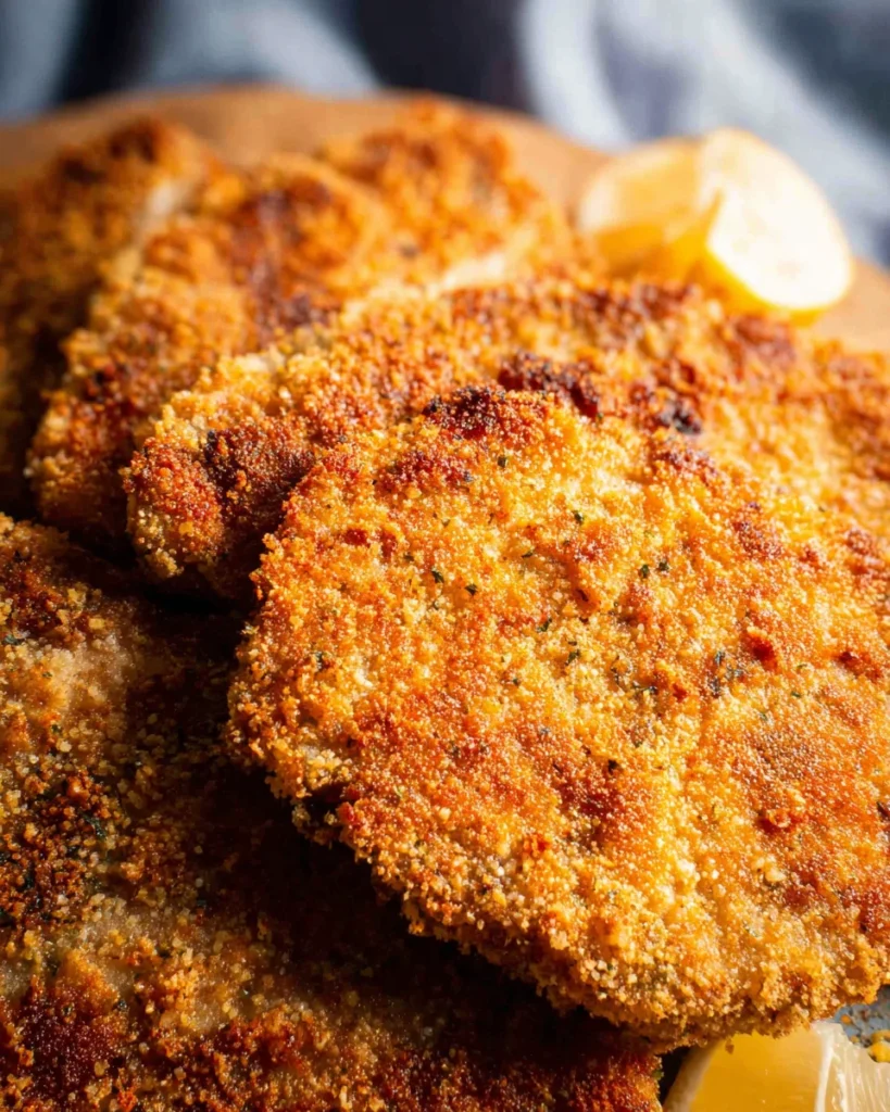 Vegane Schnitzel aus Haferflocken