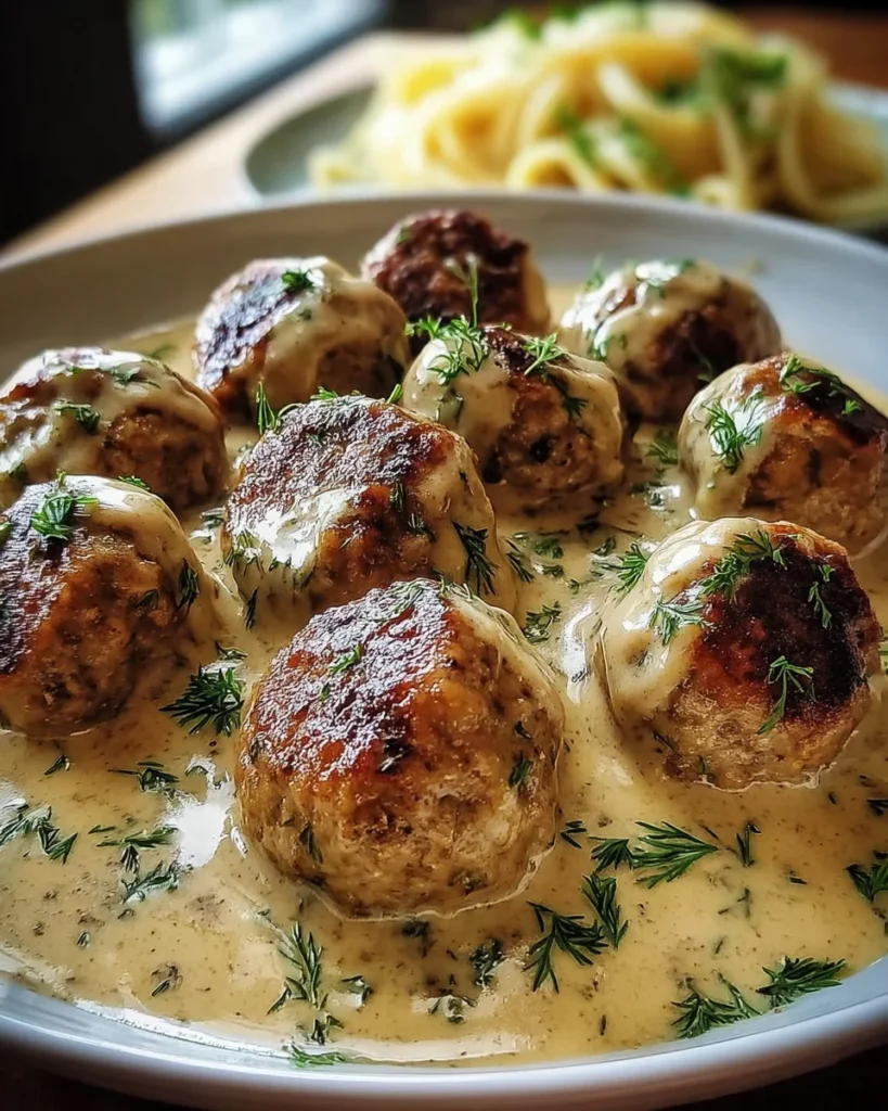 Vegetarian Swedish Meatballs recipe