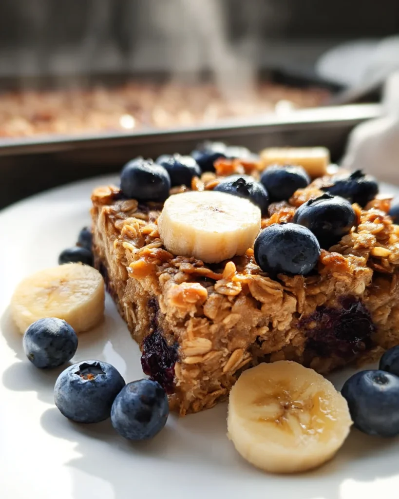 Wholesome Baked Oatmeal with Applesauce (Vegan)
