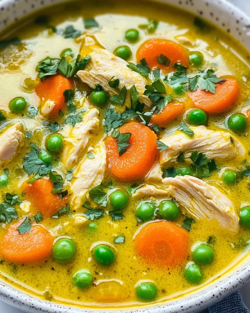 Anti Inflammatory Turmeric Chicken Soup