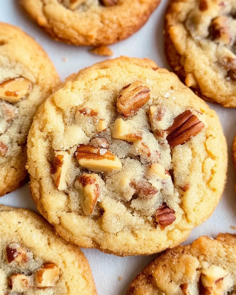 Butter Pecan Cookies