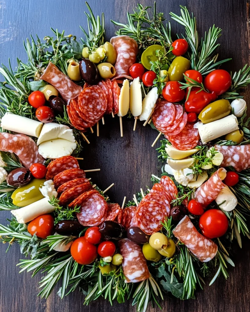 Charcuterie Wreath