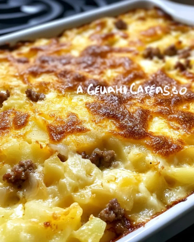 Cheesy Potato Breakfast Casserole