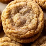 Chewy Pumpkin Snickerdoodle Cookies