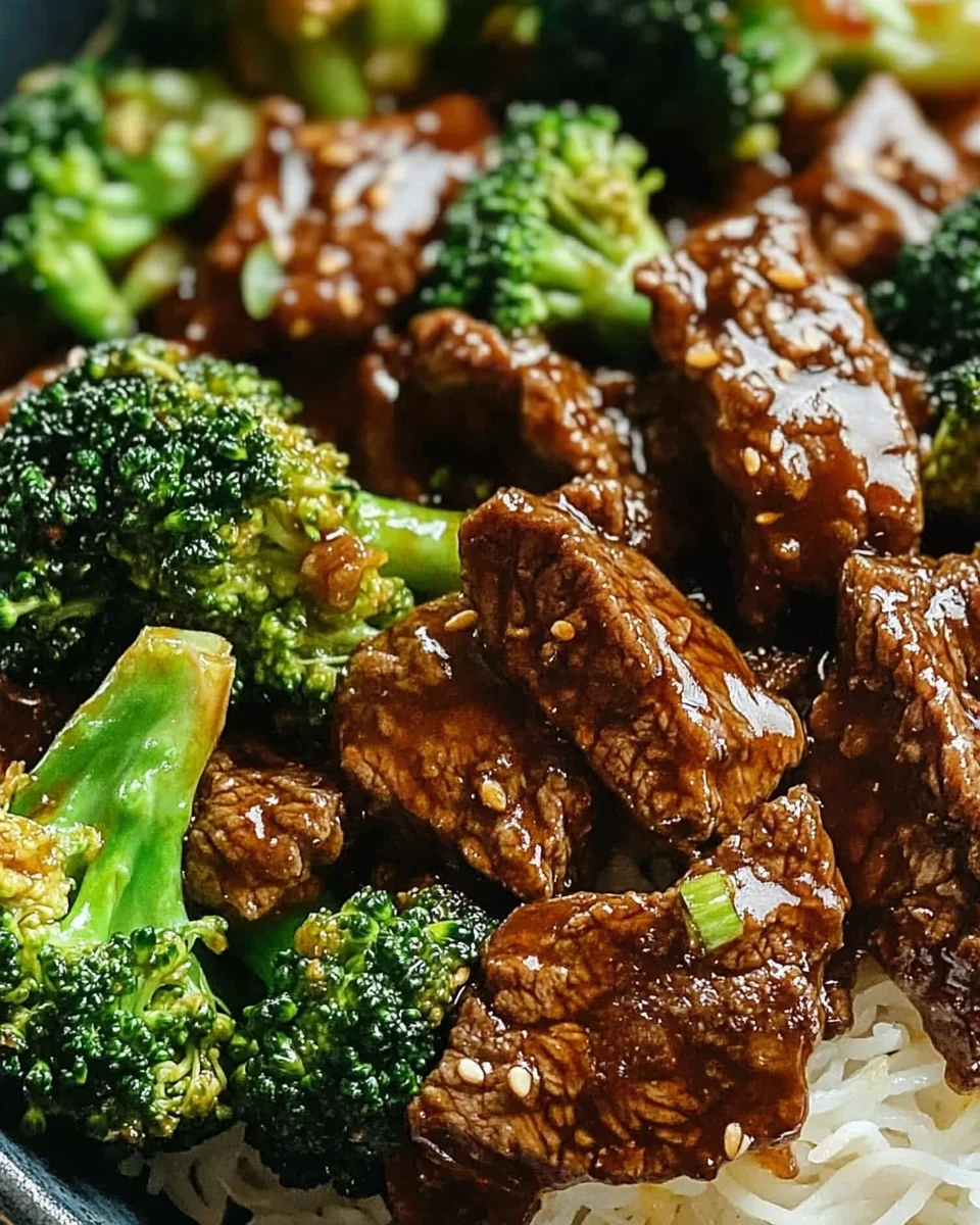 Chinese Beef and Broccoli (牛肉炒西兰花)