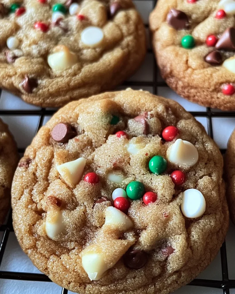 Christmas Chocolate Chip Cookies