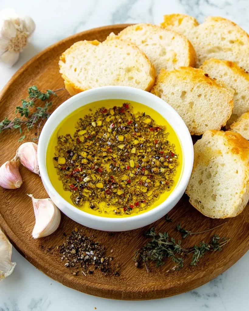 Copycat Carrabba's Bread Dipping Oil Recipe