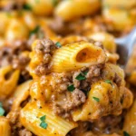 Creamy Beef and Shells