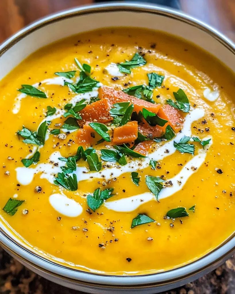 Creamy Carrot Soup