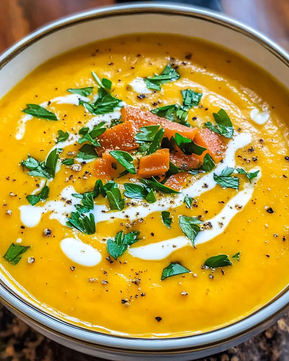 Creamy Carrot Soup