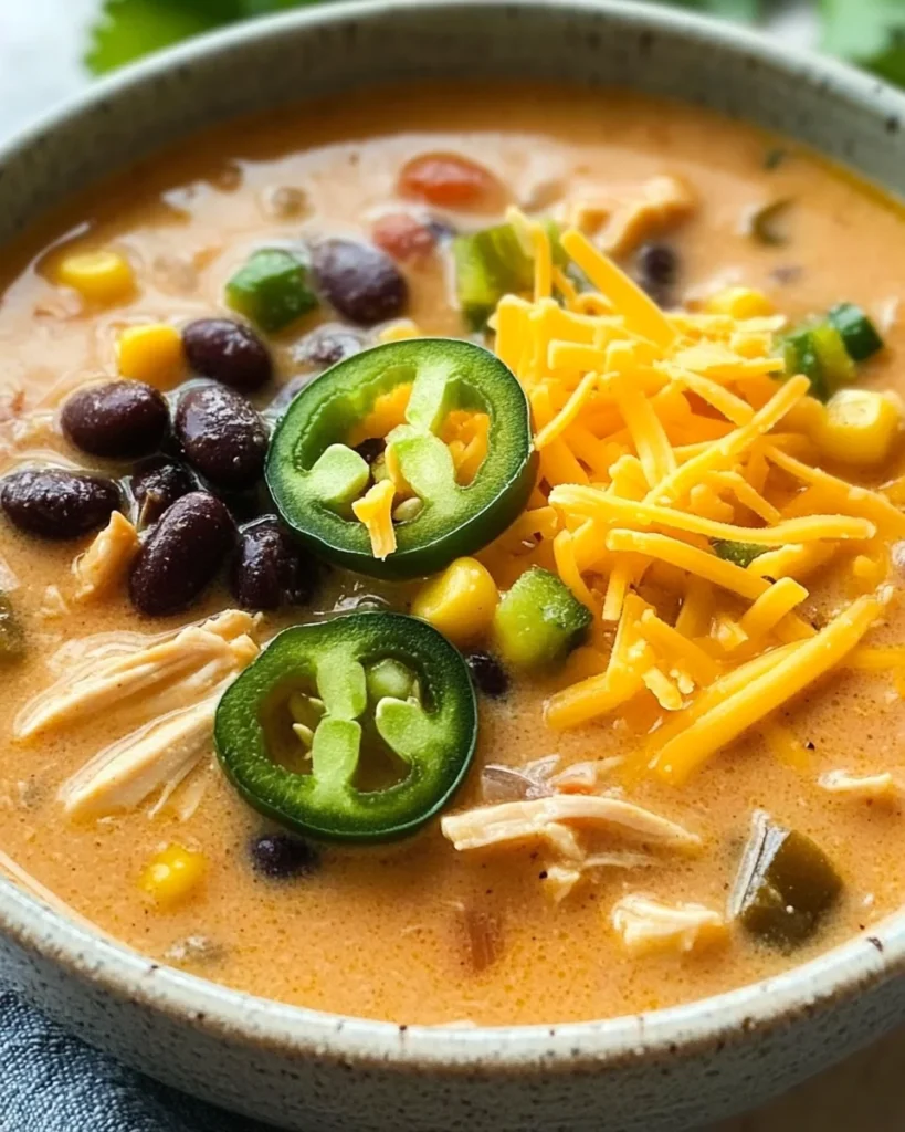 Creamy Chicken Tortilla Soup