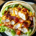 Crispy Chicken Bacon Ranch Wrap