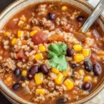 Crock Pot Taco Rice Soup Recipe