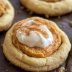 Crumbl pumpkin pie cookies