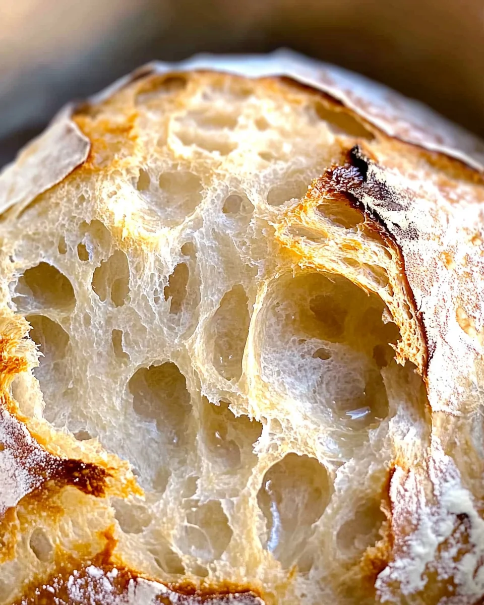 Dutch Oven No Knead Crusty Bread