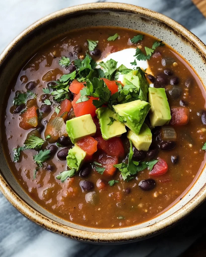 Easy Black Bean Soup
