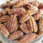 Easy Cinnamon Sugar Pecans