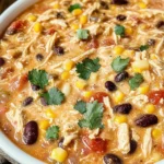 Easy Crock Pot Cream Cheese Chicken Chili