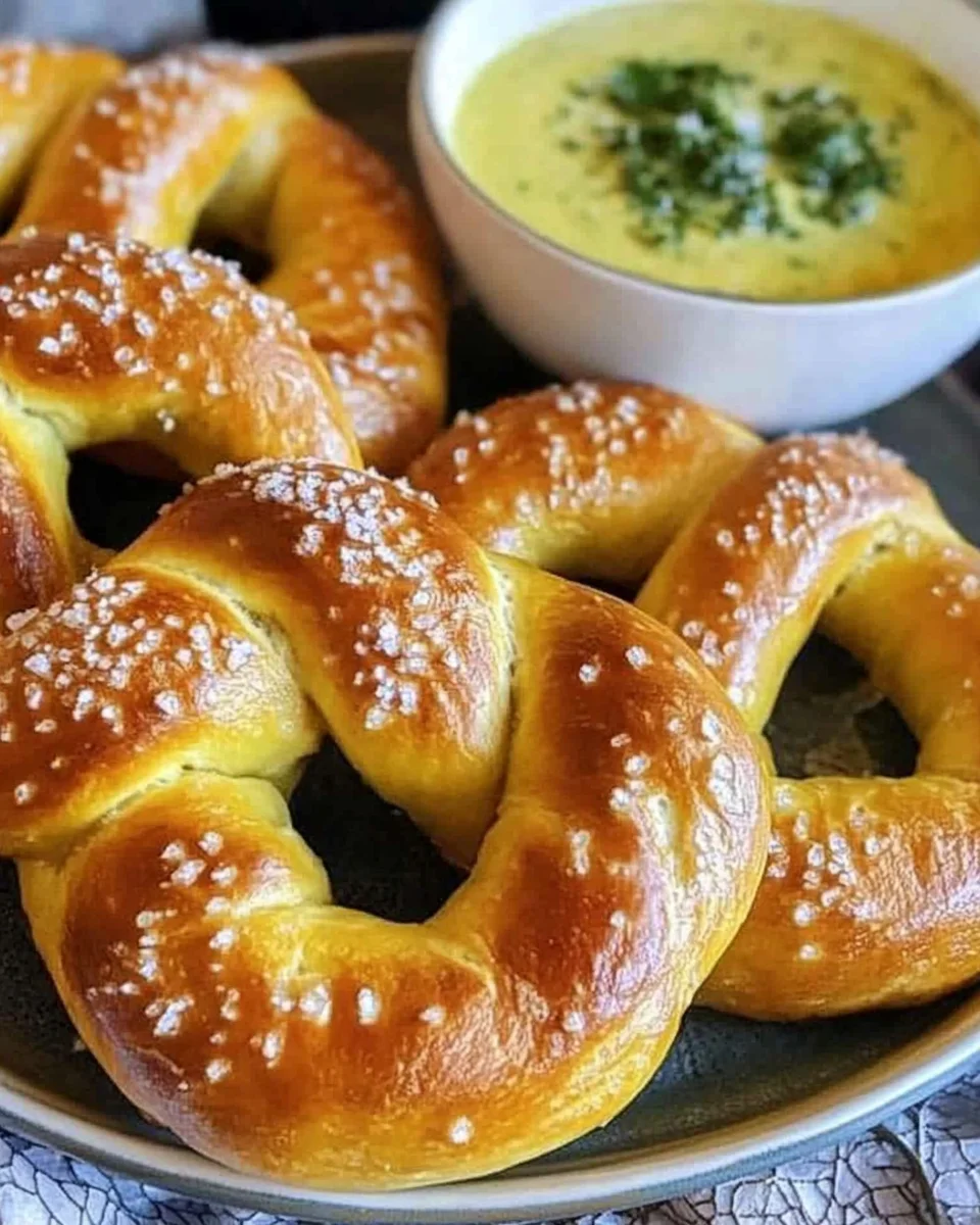 Easy Homemade Soft Pretzels Recipe