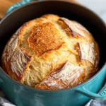 Easy No Knead Bread (Dutch Oven Bread)